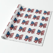 🎁 Stars, Stripes & Surprises! 🇺🇸✨ Cadeaupapier (Uitgerold)
