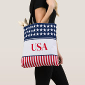 Stars & Stripes Tote Tas (Dichtbij)