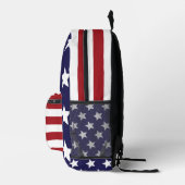 Stars Stripes uit de VS Bedrukte Rugzak (Rechts)