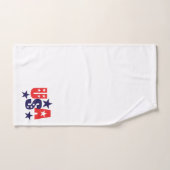 Stars & Stripes USA Patriottisch Ontwerp Bad Handdoek (Handdoek)