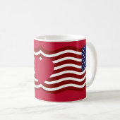 Stars & Stripes USA Vlag Mok – Combo Drinkware (Voorkant rechts)