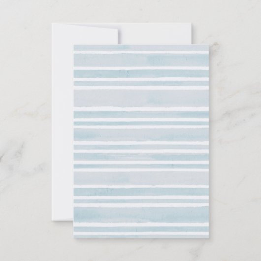 Stars stripes van wolken bedankkaart (Achterkant)