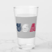 Stars + Stripes VS Glas (Voorkant)