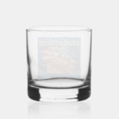 Stars & Stripes - Whiskyglas Whisky Glas (Achterkant)