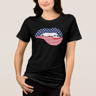 Stars & Stripes zoenen Tri-Blend Shirt