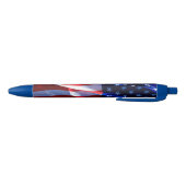 "Stars & Stripes" Zwarte Inkt Pen (Bodem)