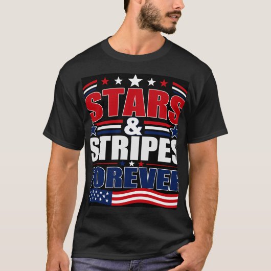 Stars & Strips Forever T-shirt (Voorkant)