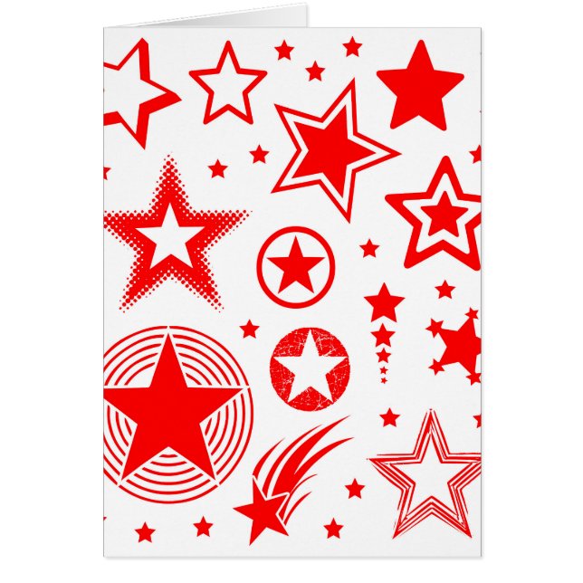 Stars Tattoos rood + jouw ideeën (Voorkant)