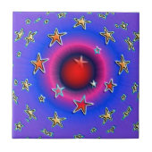 Stars Tile Tegeltje (Voorkant)