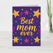 Stars Trendy Luxe Cadeaocollectie Kaart (Voorkant)