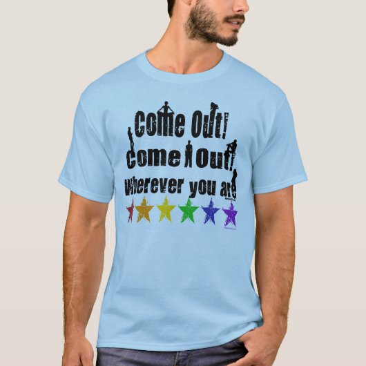 Stars uitkomen t-shirt (Voorkant)