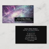 *~* Stars Universe Nebula Galaxy Cosmic Visitekaartje (Voorkant / Achterkant)