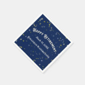 Stars van de aftredingspartij servet (Hoek)