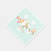 Stars van de graafster van de afgelopen dag servet (Hoek)