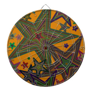Stars van de Oranje Groene Partij Dartbord