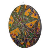 Stars van de Oranje Groene Partij Dartbord (Voorkant Rechts)