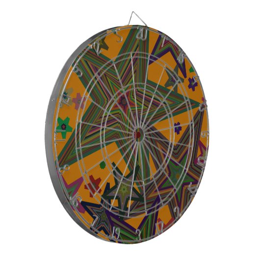 Stars van de Oranje Groene Partij Dartbord (Voorkant Links)