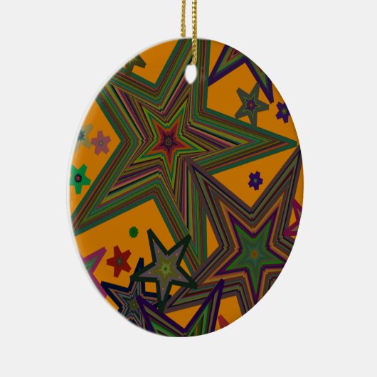 Stars van de Oranje Groene Partij Keramisch Ornament (Rechts)