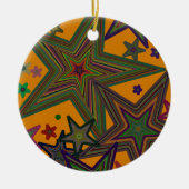 Stars van de Oranje Groene Partij Keramisch Ornament (Voorkant)