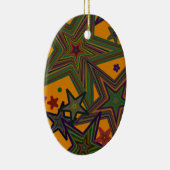 Stars van de Oranje Groene Partij Keramisch Ornament (Rechts)