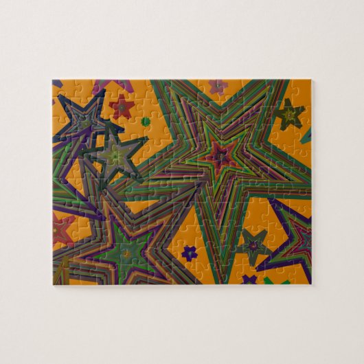 Stars van de Oranje Groene Partij Legpuzzel (Horizontaal)