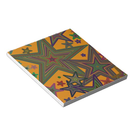 Stars van de Oranje Groene Partij Notitieblok (Schuin)