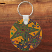 Stars van de Oranje Groene Partij Sleutelhanger (Voorkant)