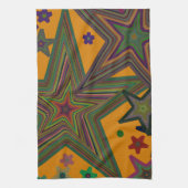 Stars van de Oranje Groene Partij Theedoek (Verticaal)