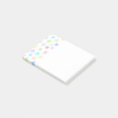 Stars van pasta post-it® notes (Schuin)