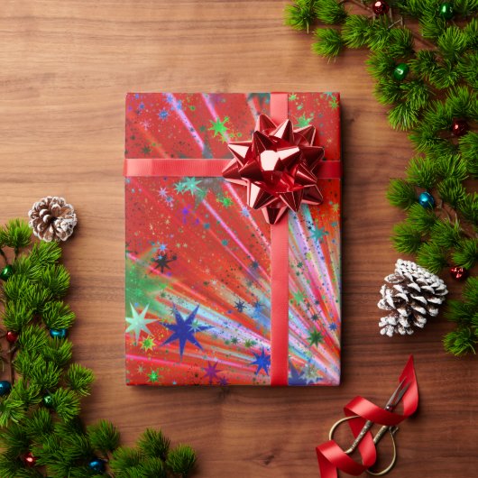 Stars Verpakkingspapier Cadeaupapier (Feestdagen Geschenken)