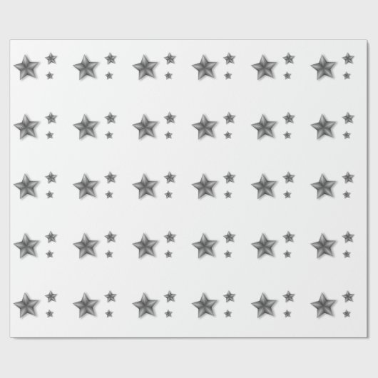Stars Verpakkingspapier Cadeaupapier (Vlak)
