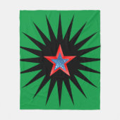 Stars vlooiendeken. fleece deken (Voorkant)