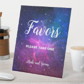 Stars voor wedstabel reclamebord met voetstuk (Insitu)