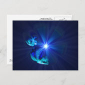 Stars vormen briefkaart (Voorkant / Achterkant)