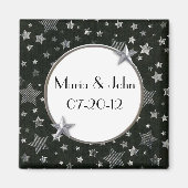 Stars Wedding Magnet (Voorkant)