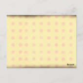 Stars Winter Bird Briefkaart (Achterkant)