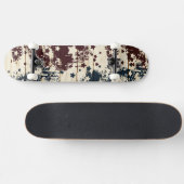  Stars Wood Persoonlijk Skateboard (Horizontaal)