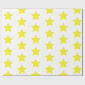 Stars Wrapping Paper Cadeaupapier (Vlak)