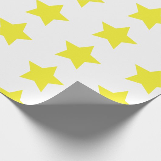 Stars Wrapping Paper Cadeaupapier (Hoek)