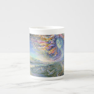 "Starscape" Bone China Mok