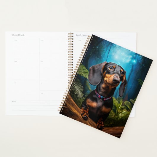 Starscape Dachshund Planner (Display)
