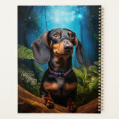 Starscape Dachshund Planner (Achterkant)