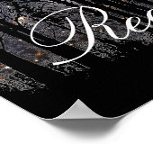 Starscape en bomen: Bereik - Poster (Hoek)