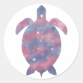 Starscape Sticker van de lichtschildpad