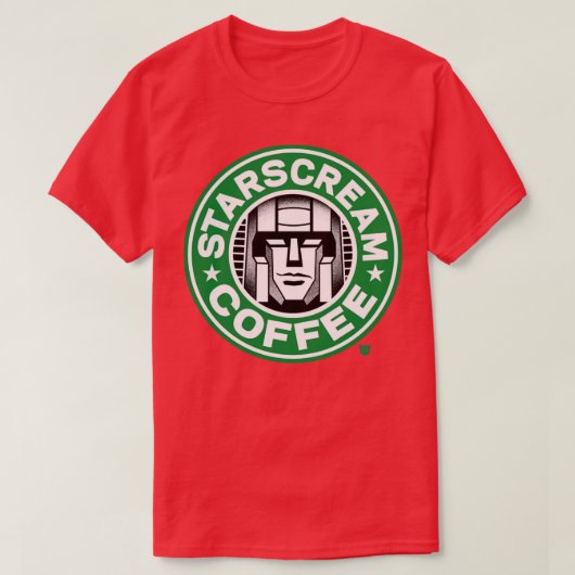 STARSCREAM KOFFIE T-SHIRT (Design voorkant)