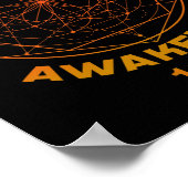 Starseed Awakening 1111 Sacred Geometry  Poster (Hoek)