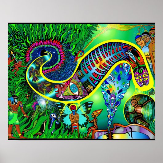 StarSeed Awakening (afdrukken) Poster (Voorkant)