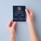 Starseed Geometrie | Mandala Ontwerp Flyer (Hand)