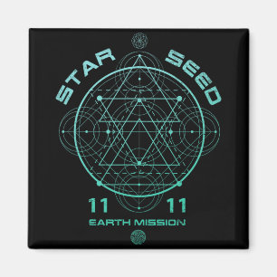Starseed Heilige Geometrie  Magneet