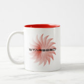 Starseed Red Star Tweekleurige Koffiemok (Links)